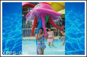 China Customized Aqua Play, Octopus Spray, Fiberglass Spray Park Equipment For Children on sale