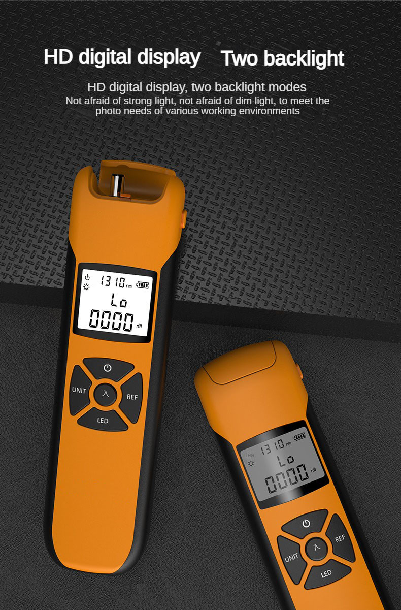 1300 1310 1490 1550nm Fiber Optic Power Meter 1mW 10mW 20mW 30mW