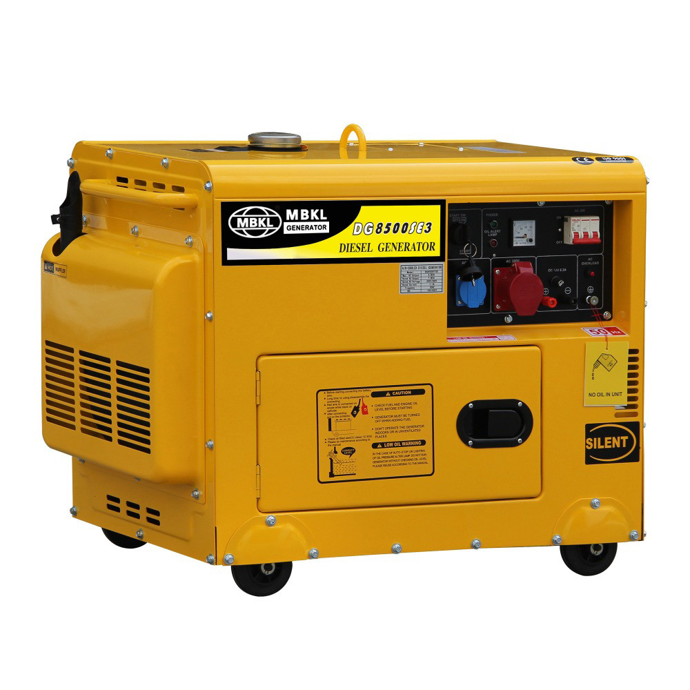 Home Use 8KW 14.4KVA Air Cooled Diesel Generator sets with Yangdong engine