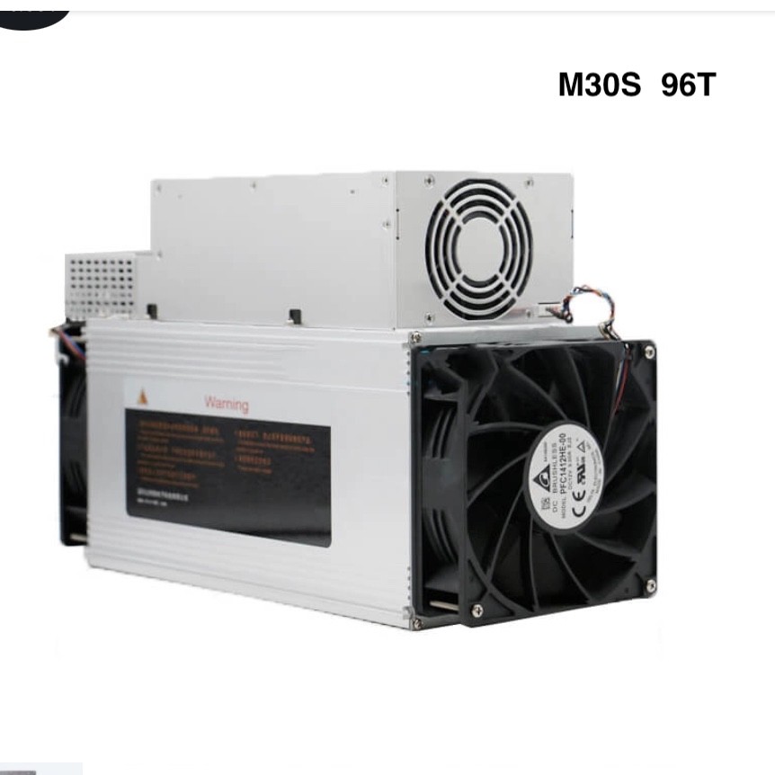 Quiet BTC Miner Machine 3344W MicroBT Whatsminer M30s 96T