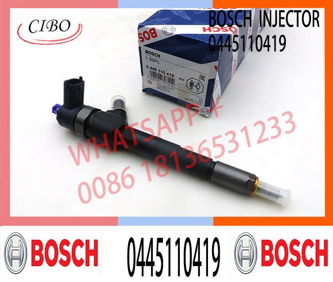 Neutral New Diesel Common Rail Fuel Injector 0445110419 0986 435 213 For Fiat Duo 2.0 CDTI