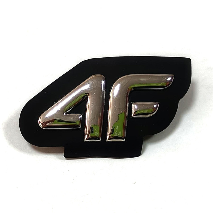 Welding Print Sew On Embossed Ironing Reflective 3D TPU Badges for Clothing