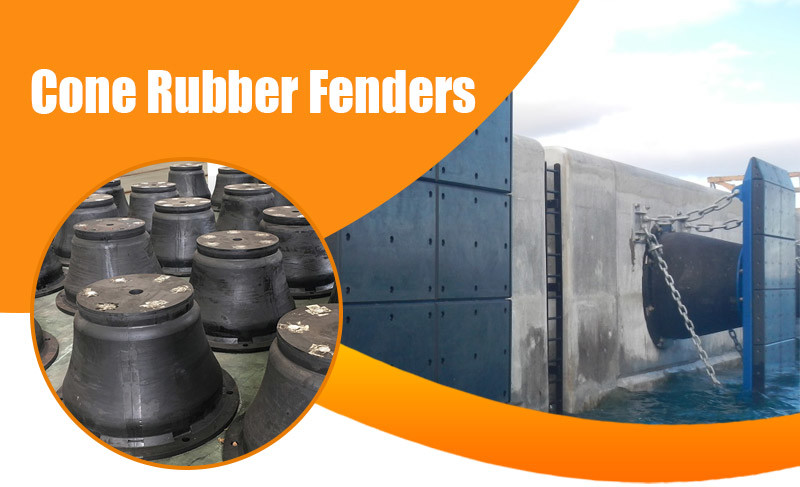 500h Cone Fender High Energy Absorption Low Reaction Force Space Saving Design