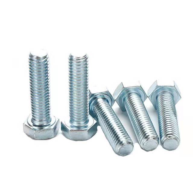 Factory Direct Hex Bolts 4.8 / 8.8 / 10.9 / 12.9 Carbon / Stainless Steel Hex Bolts And Nuts