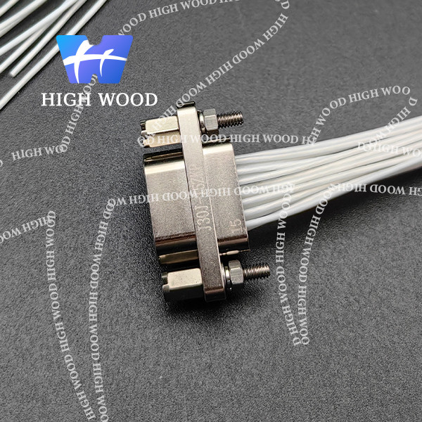 J30J SERIES MICRO-D Connectors,J30J-15ZKP L=200 ,J30J SERIES TWISTED PIN MICRO RECTANGULAR ELECTRICAL CONNECTOR