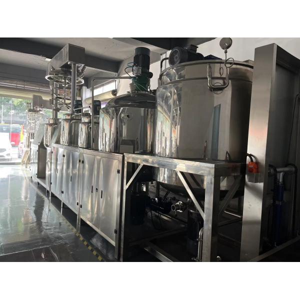 2.2-30KW Cosmetic Emulsifier Mixer High Speed Disperser Low Speed Agitator
