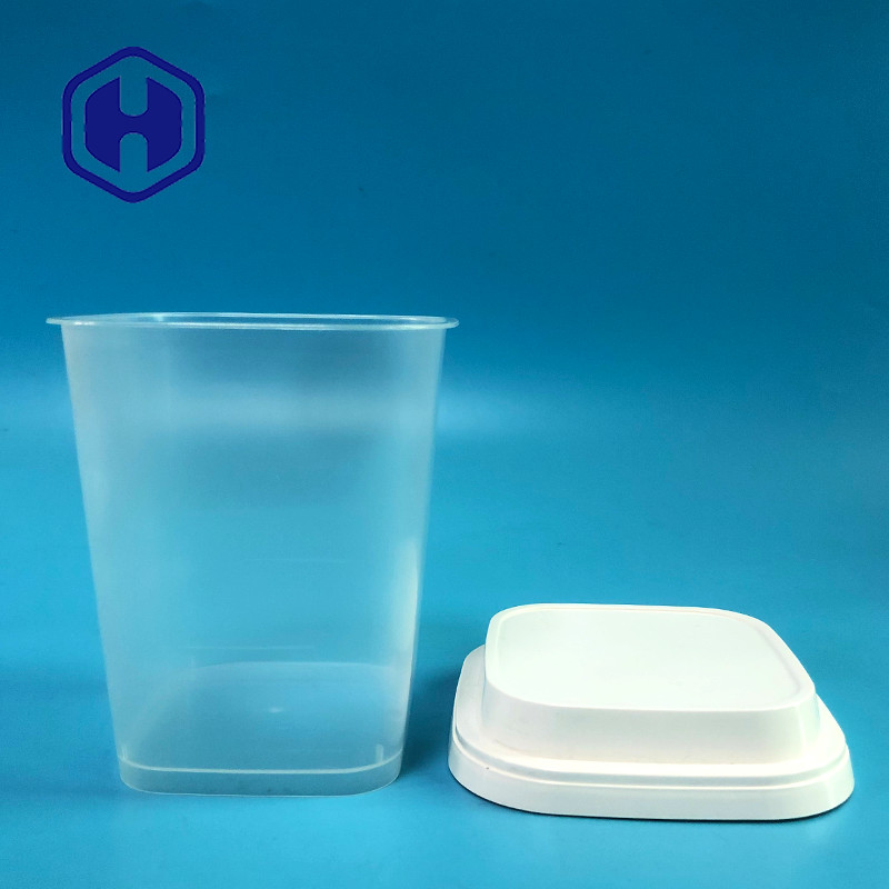 Iml Plastic Tub Packaging Recycable Instant Cream Mousse Cereal PP Container