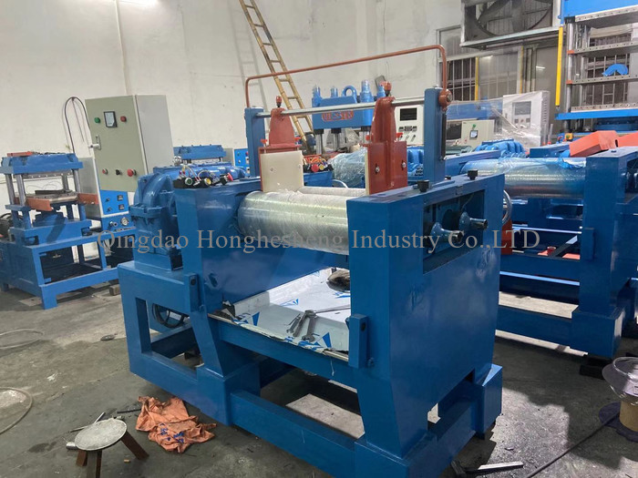 CE Open Two Roll Mixing Mill Machine XK250 10 Inches Rubber Mixing Roller
