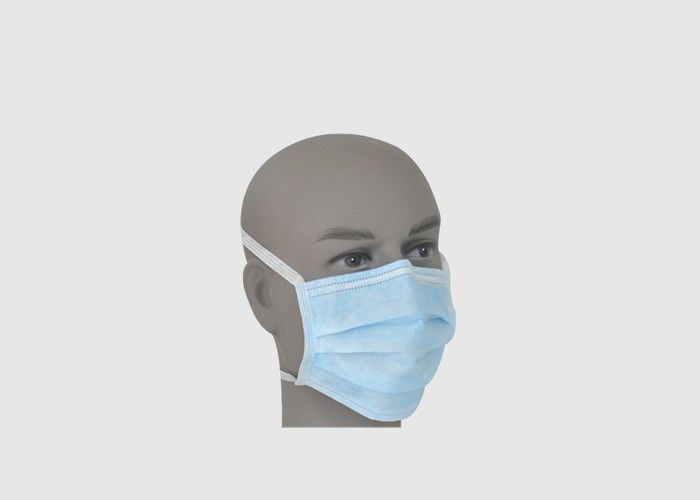 High Breathability Disposable Face Mask Weight 20 X 22 X 25g For Hygiene Environments