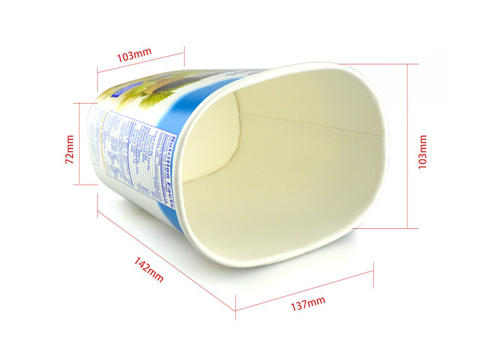 PP Lid Food Can Packaging Composite Save Food Round Shape