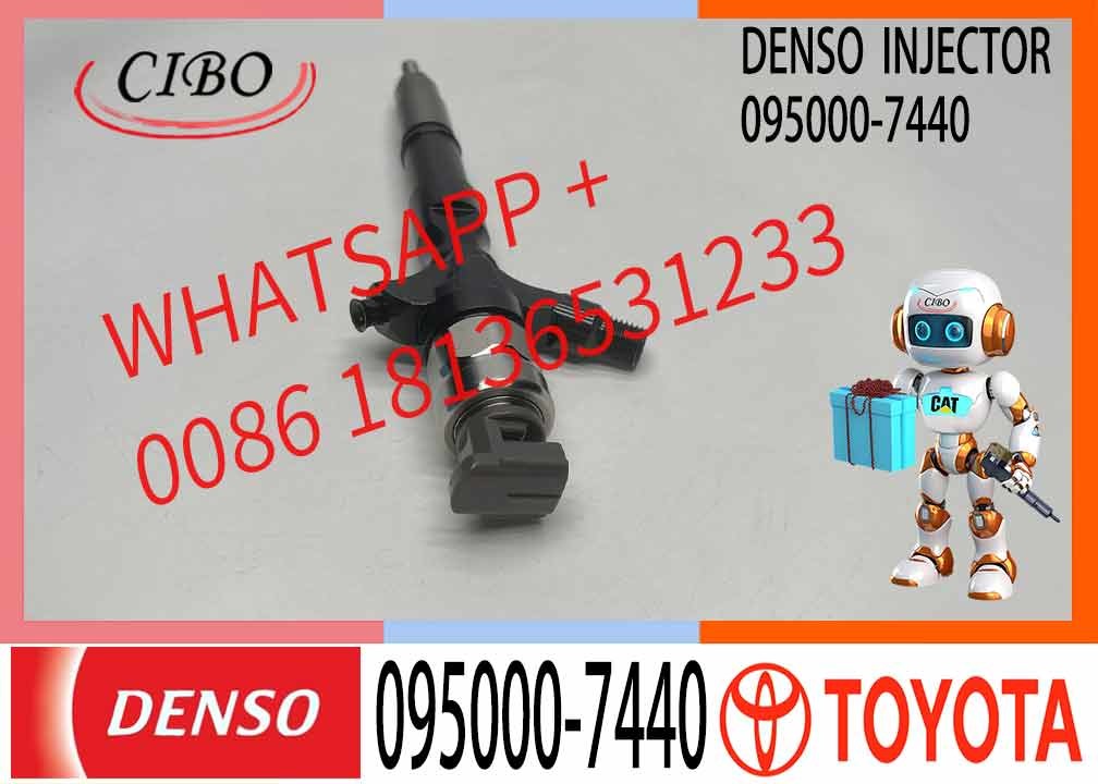 Hot Sale High Quality Diesel Common Rail Injector 095000-7440 2367039265 23670-39265 For TOYOTA DYNA 1KD-FTV