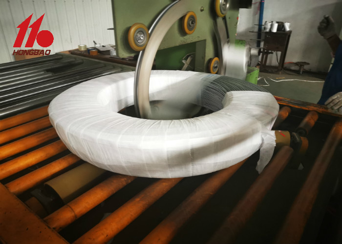 Welded Steel Bundy Tube , Low Carbon Single Wall Steel Tube Round Coil