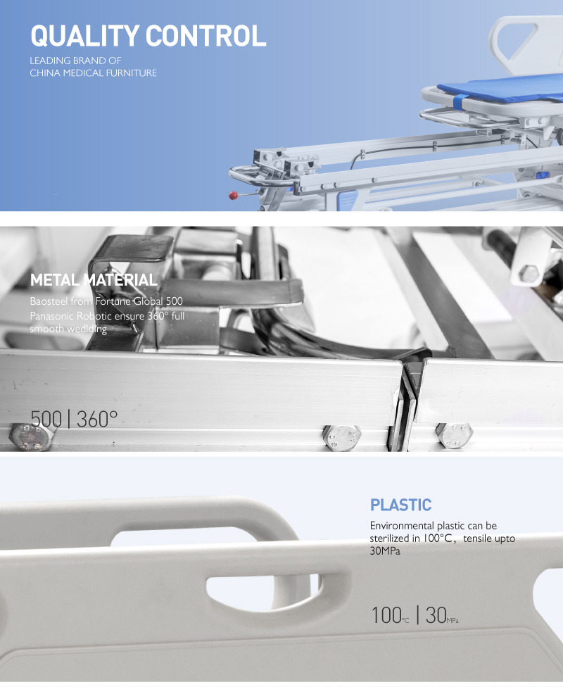 China Factory High Quality Hospital Operating Room Connecting Trolley