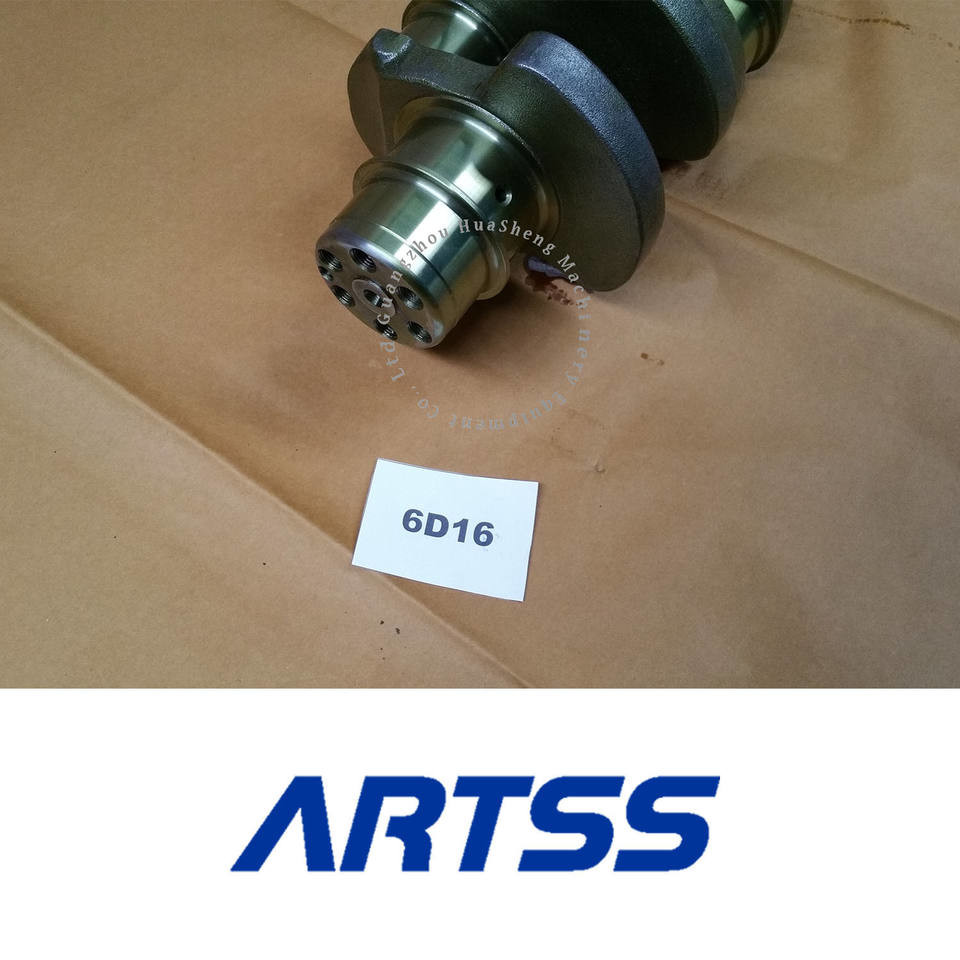 6D16 D6BV Engine Parts Crankshaft , ME072197 Forged Steel Crankshaft