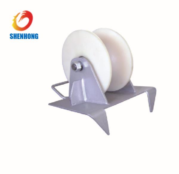 Nylon or aluminum wheel heavy duty cable rollers SHH dia 140*200mm for protect
