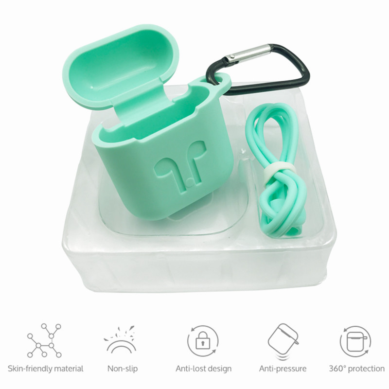 Custom Color Silicone Consumer Electronics Accessories Silicone Airpod Case
