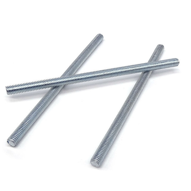 OEM Customized M8 M10 M12*500mm 1000mm 2000mm 3000mm Galvanized Trapezoidal Threaded Rod