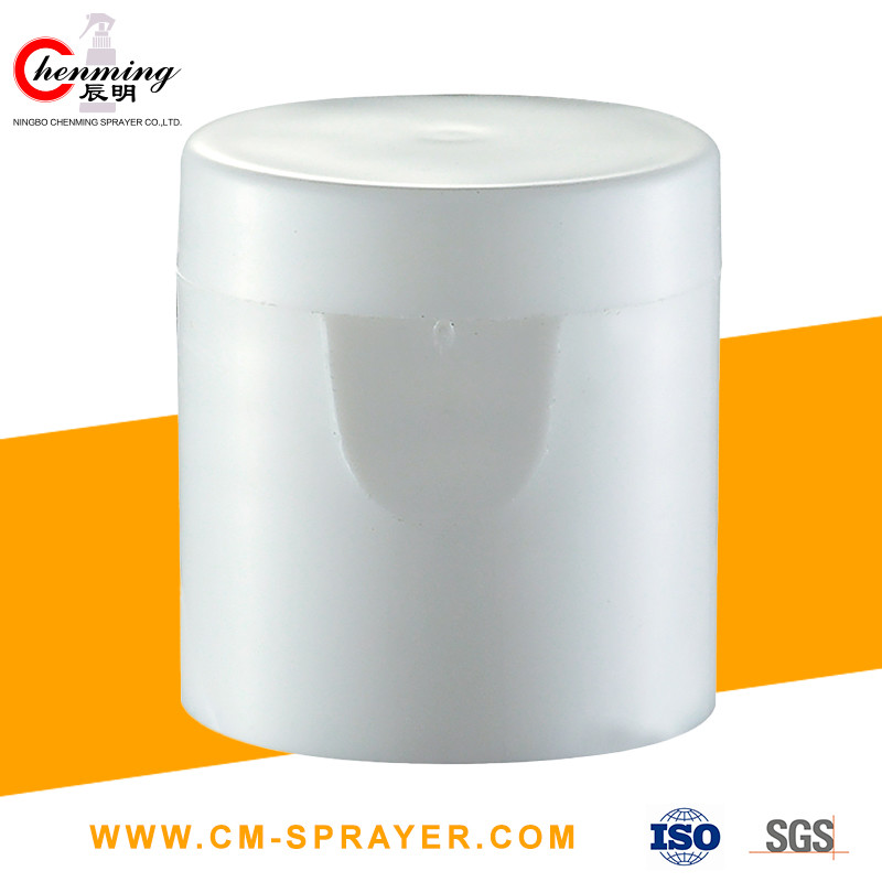 24mm 28mm 24/410 24-415 Flip Top Caps White For Cosmetic Bottle Plastic