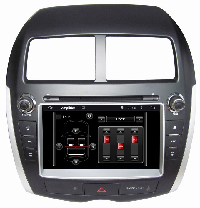 Ouchuangbo Auto Multimedia Capacitive Android 4.4 for Mitsubishi ASX 2010-2012 DVD Audio 3