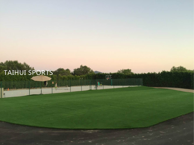 10mm 15mm Turf Shock Pads Safety Fake Grass Underlay For Player