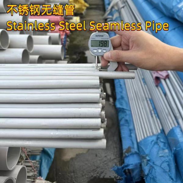 Length 6000mm Seamless Stainless Steel Pipe SS316L / TP316L Astm A312 OD 89mm X