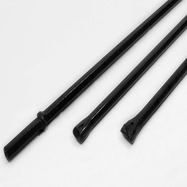 High Strength Alloy Steel Integral Drill Rod For Small Hole Rock Drilling H19 H22 Hex Body