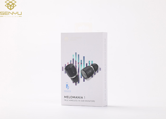 Black Mini Mobile Accessories Packaging Tws Bluetooth Ear Phone Packaging