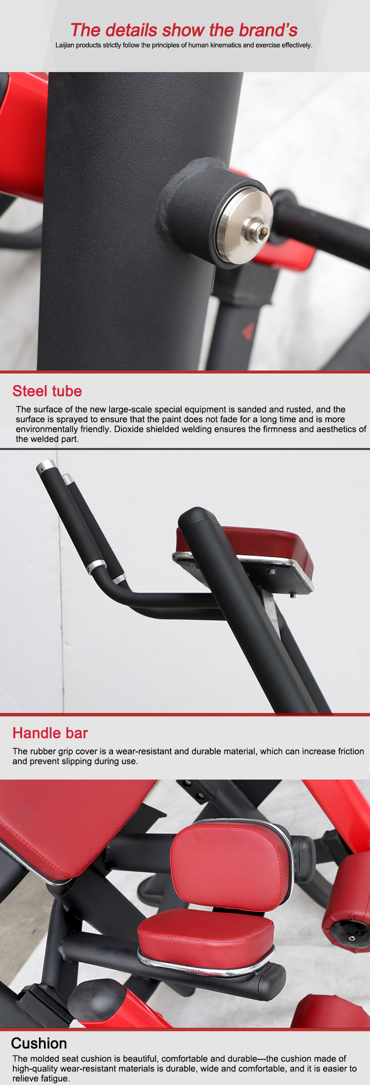 Durable Hammer Strength Plate Loaded Equipment , Prone Leg Curl Machine