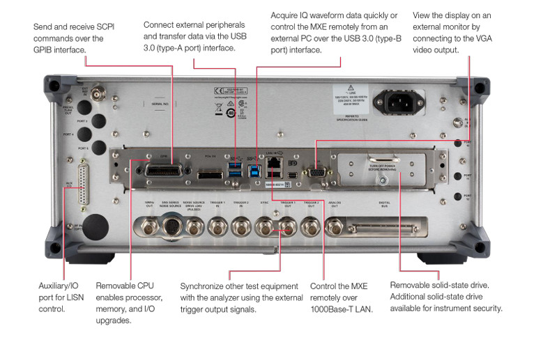 N9038B MXE EMI Test Receiver, 3 Hz to 44 GHz