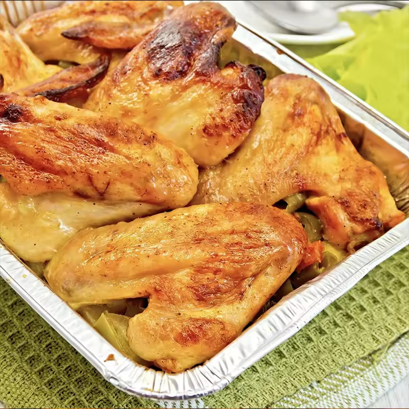 Foil Takeaway Containers with Lids Foil Chafing Dish Foil Platter Trays