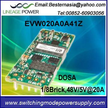 Lineage Eighth-Brick DC-DC Converter Power modules: EVW020A0A41Z