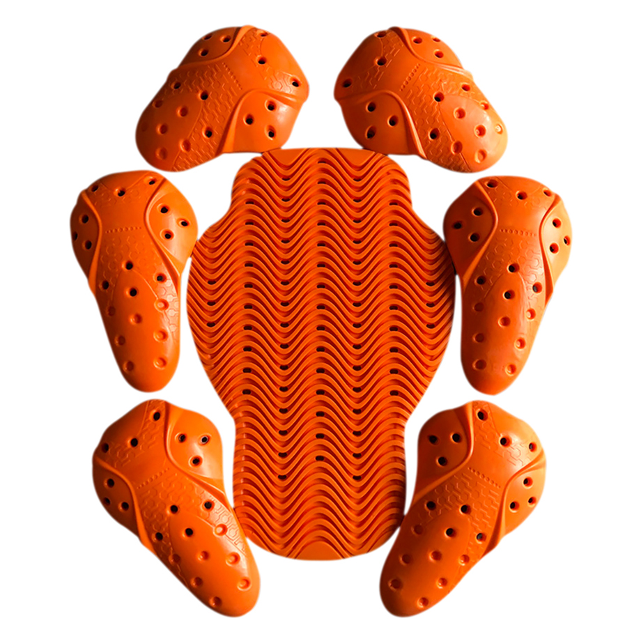 Availabe Samples Motorcycle Pu Foam Back Protector with Hip Protector Elbow knee Pads