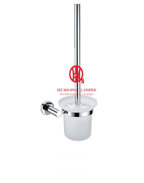 Toilet Brush Holder,Brass Material Chrome Finished,Bathroom Accessories,Toilet Brush Holder