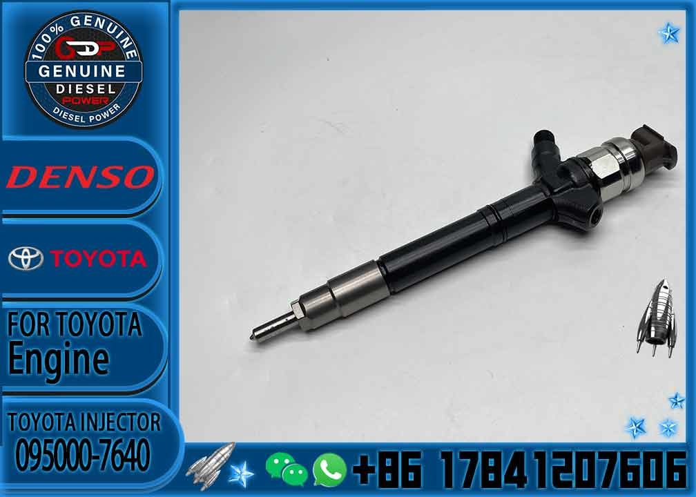 OEM 236700R170 23670-0R170 Diesel Fuel Injector 095000-7640 fits for oyota Corolla Verso / RAV4