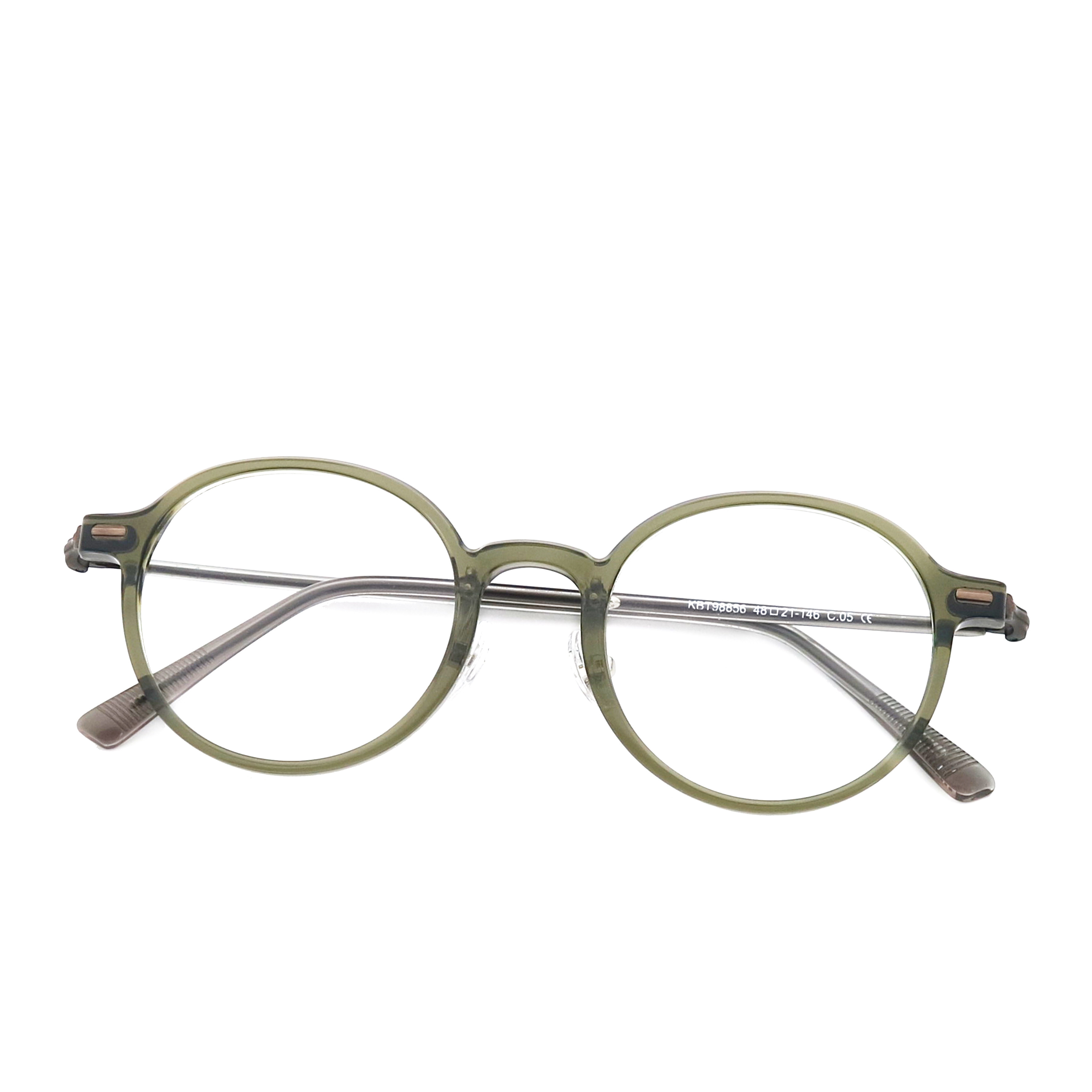 Classic Mens Round Acetate Glasses Optical Frame MR 98856