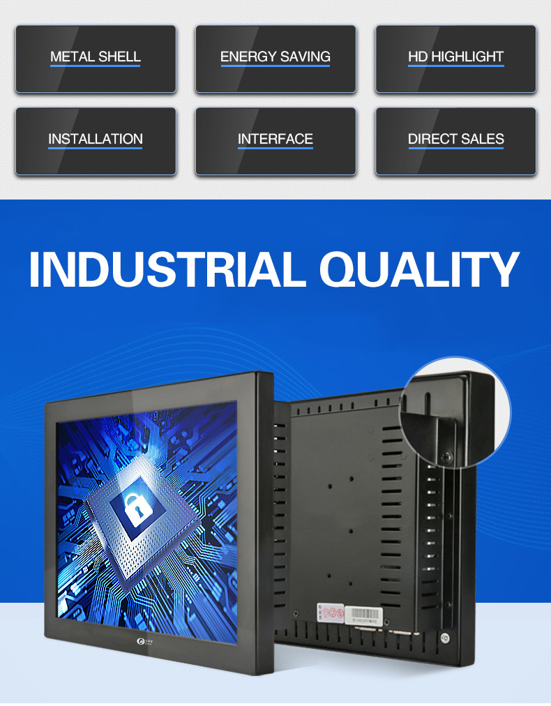 Android System 10 Inch Industrial Tablet PC Full Closed Display Computer