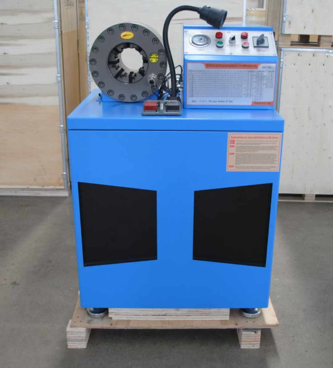 High Efficiency 500 Pieces Per Hour For Big Capacity Portable Hose Crimping Machine Hydraulic Hose Crimper