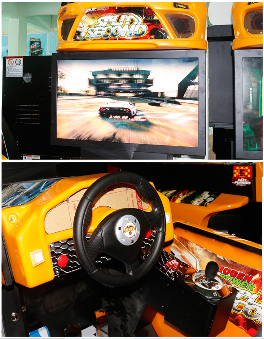 NFS Coin Operated Driving Car Game Machine Coin Pusher Dreamland Amusement Games Need for Speed Racing 42 Inch Screen US PLUG
