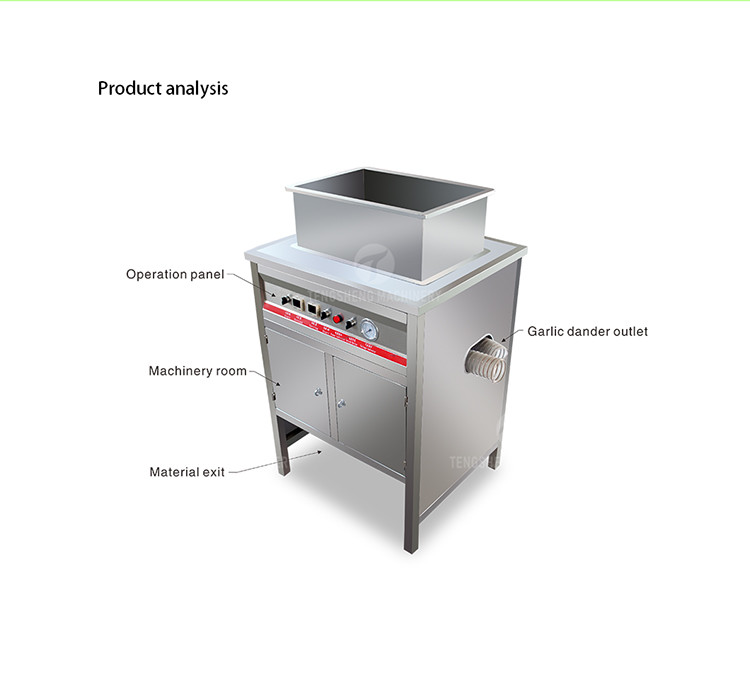 OEM Electric Garlic Processing Machine Skin Removing Equipment