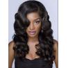 Buy cheap Elegant 25 Inch / 26 Inch Brazilian Curly Human Hair Wigs For Laides from wholesalers