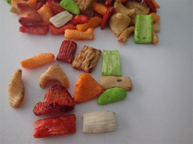 Colorful Colors Japanese Rice Crackers 2.5 Kg Korean Rice Pop Cracker
