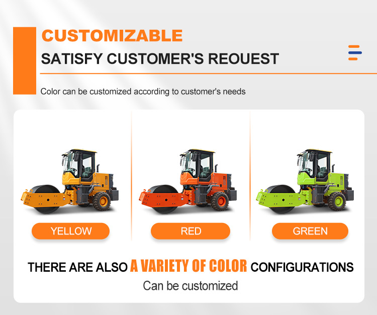 Ride On Vibratory Single Drum 6000 Kg Asphalt Ground Road Rollers For Asphalt Laying