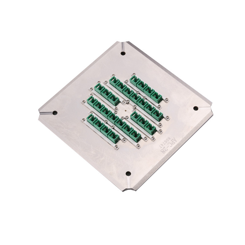 SC APC 28 Fiber Optic Fixtures , Polishing Fixture for Quartz capillary
