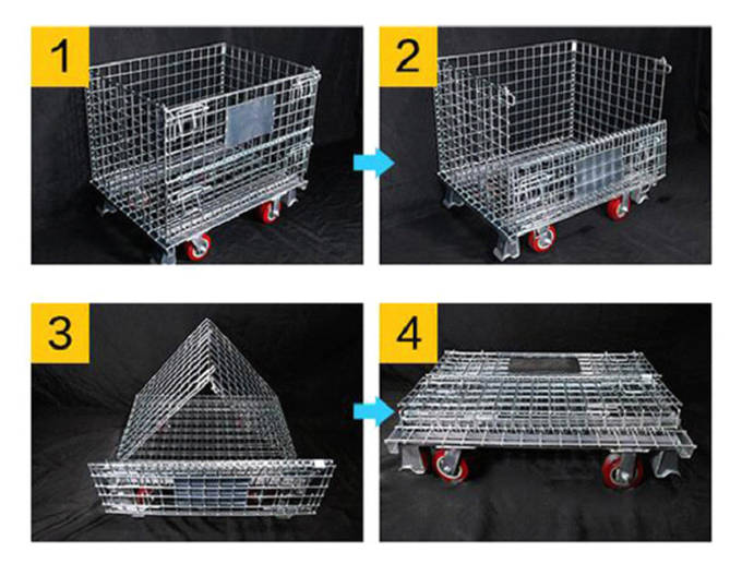 wire mesh storage containers