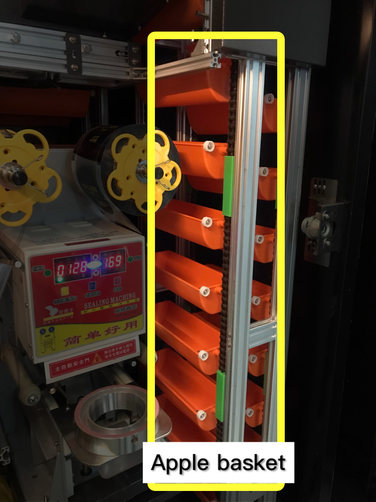 Apple Pineapple Juice Commercial Automatic Fresh Orange Juice Vending Machine Orange Juicer Vending Machine for Sale