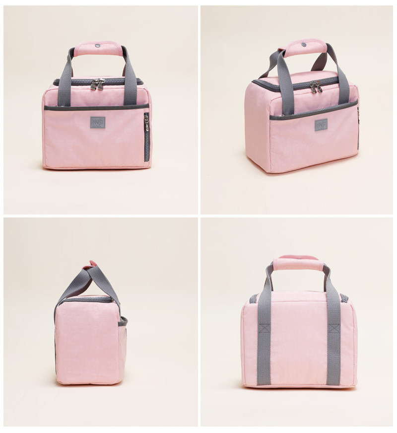 OEM Big Compartments D14cm Insulated Lunch Cooler Bags