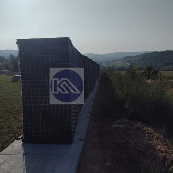 Anti-Ram Defensive Bastion Barrier Crash Tested for Perimeter Security Wall