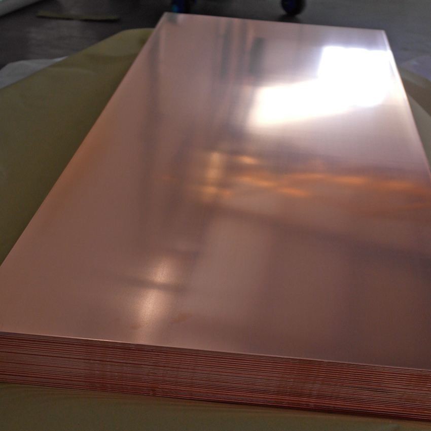ASTM EN DIN JIS GB Standard Copper Sheet & Plate 0.4 - 100mm Copper Soft Plate