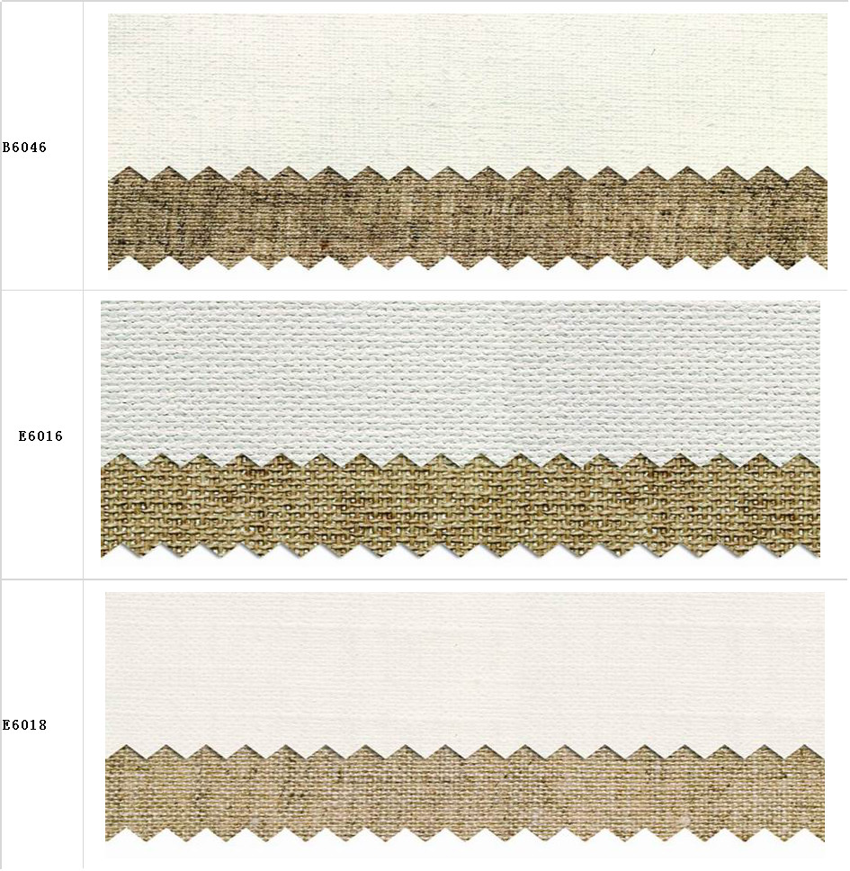 Fine Grain Blank Painting Canvas , Polyester Fiber / Linen Stretched Canvas Roll