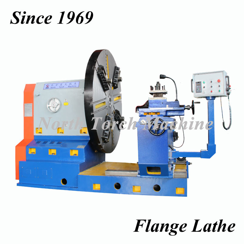 Stable CNC Flange Accurate Lathe Machine High Sensitive Energy Saving